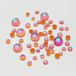 Bubble Beads Orange Mix
