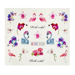 Watersticker Flamingo