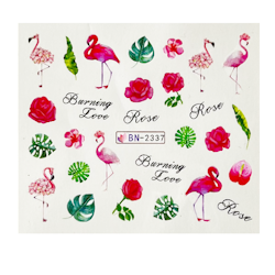 Watersticker Flamingo