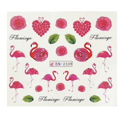 Watersticker Flamingo