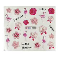 Watersticker Flamingo