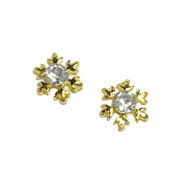 3d Snowflake Gold