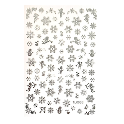 Sticker Winter Silver