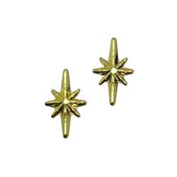 3d Star Gold Metal