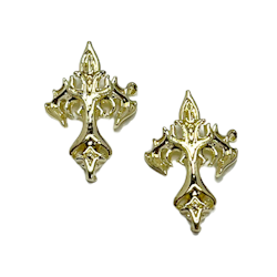 3d Cross Gold