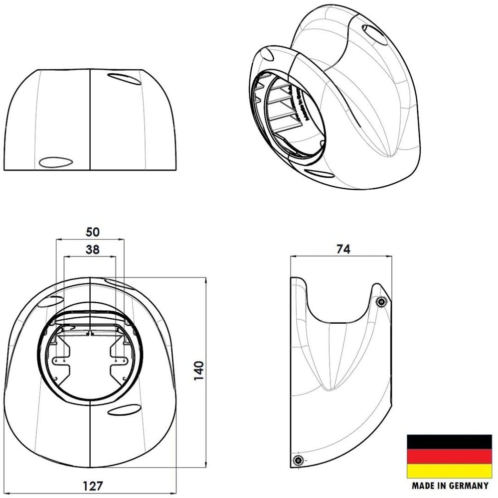 go-e kabelholder Type 2