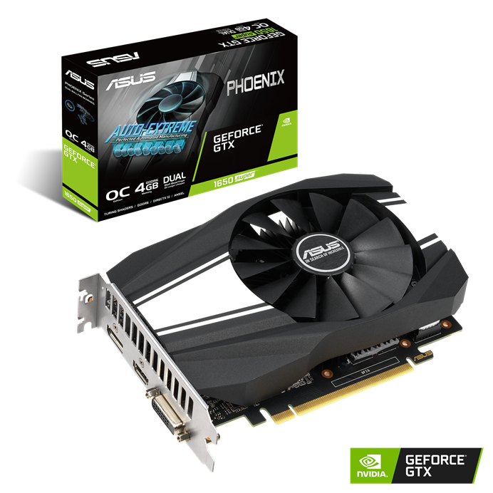 Asus Phoenix Geforce GTX 1650 Super grafikkort