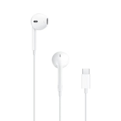Apple Earpods med mikrofon och fjärrkontroll, USB-C, Original - Vit
