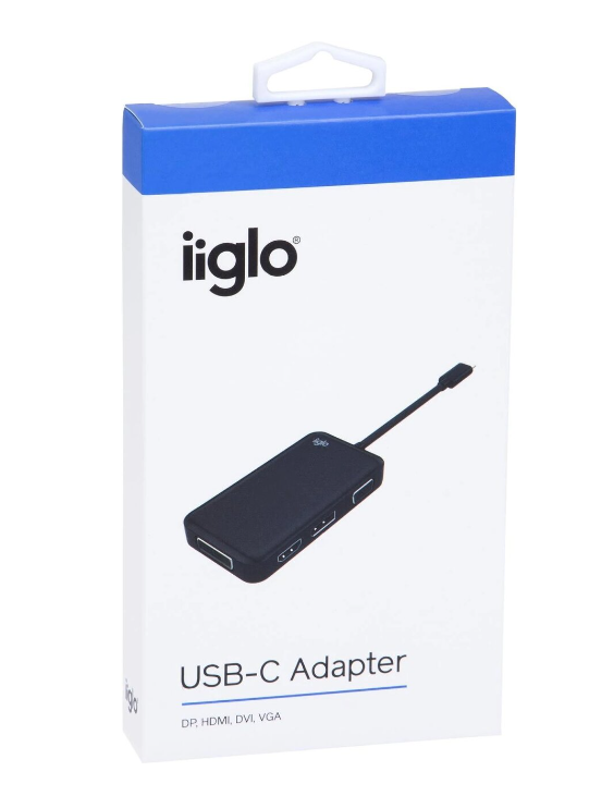 USB-C Multiadapter - Svart