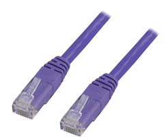 Patchkabel CAT6 3m U/UTP (lila)