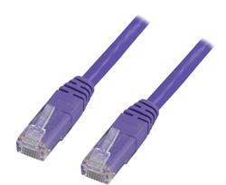 Patchkabel CAT6 3m U/UTP (lila)