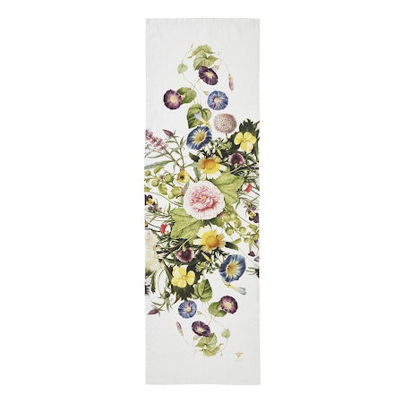 Flower Garden bordløper i lin 145x45cm