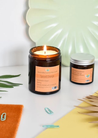 Duftlys Krydret appelsin, naturlig kokosvoks 60ml