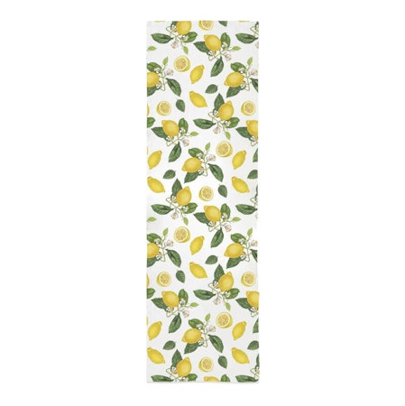 Sitron bordløper i lin 145x45cm