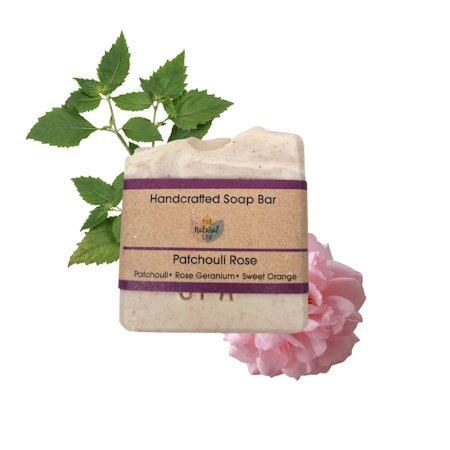 Patchouli Rose Såpebar 100g, appelsin, patchouli og rose