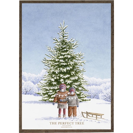 Kunstprint Det perfekte treet A4