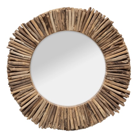 Drivved Halo speil M 60x60cm