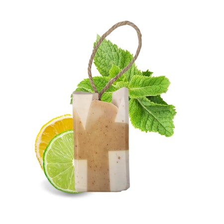 Såpebar m/tau, peppermint, sitron og lime