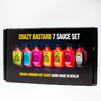 Crazy bastard chilisaus 7-pack