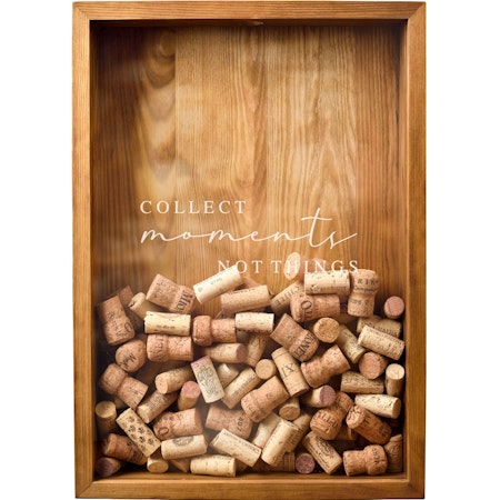 The Corkbox, Collect moments kork-ramme i rustikk farge