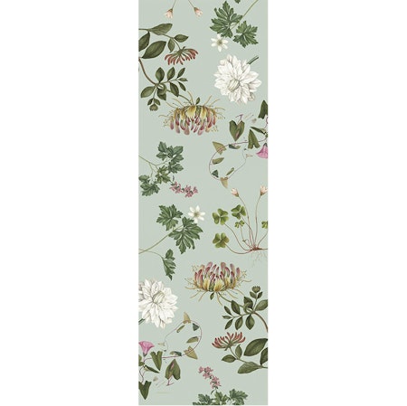 Flora danica bordløper i lin 145x45cm