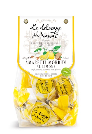 Amaretti med sitron, håndlaget i Italia