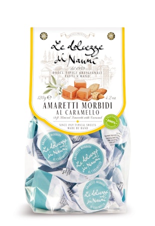 Amaretti med salt karamell, håndlaget i Italia