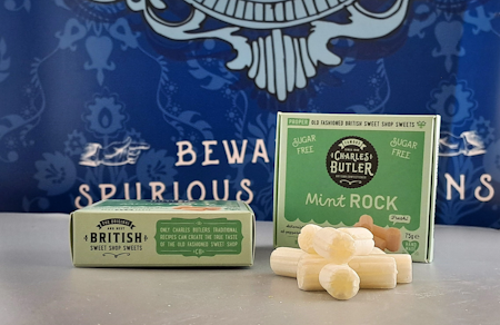 Charles Butler sukkerfri Mint Rocks
