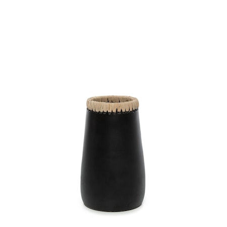 Krukke Sneaky S håndlaget terracotta 22x14cm
