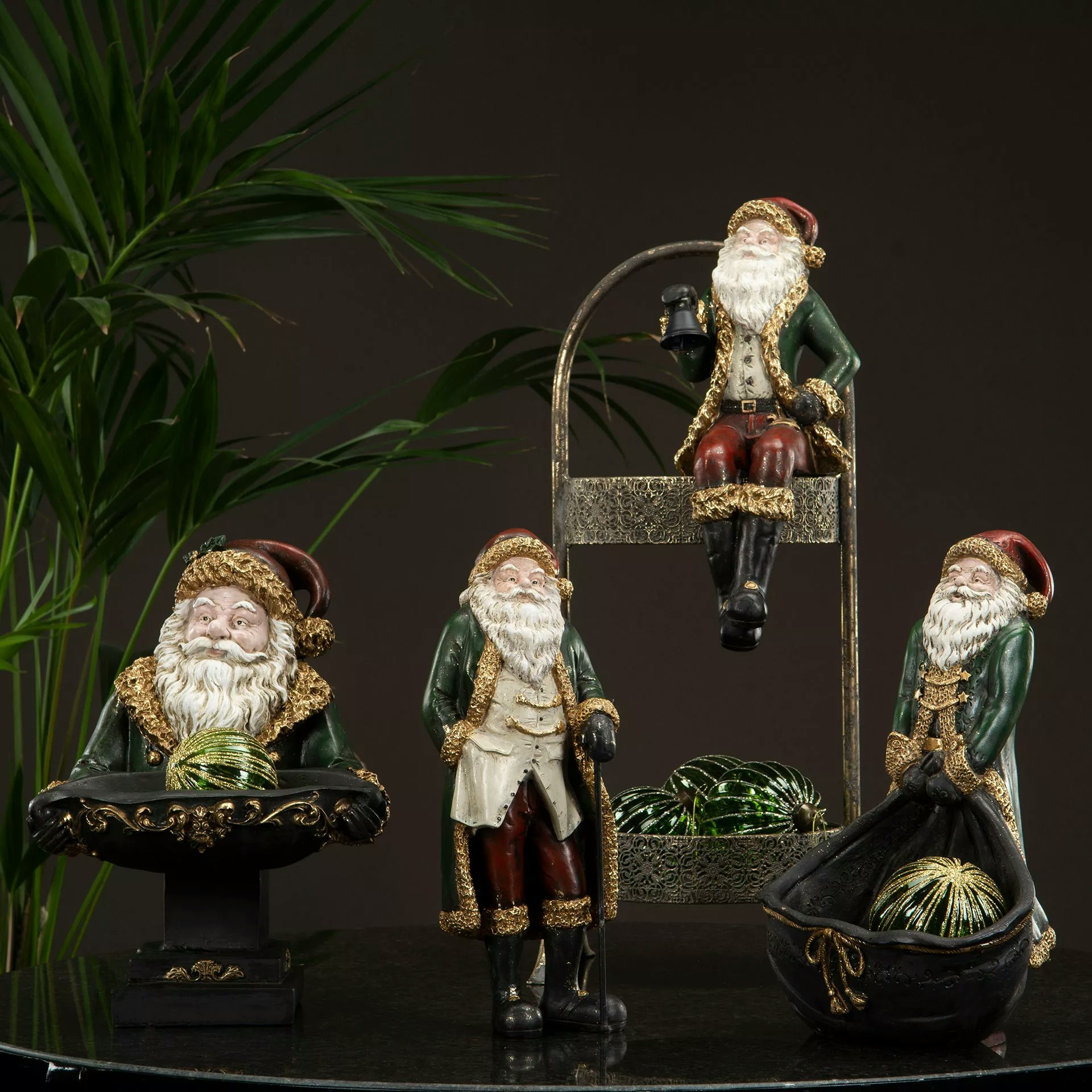 Jultomte med skål