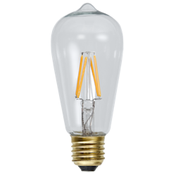 LED-Lampa E27 ST58 Soft Glow Dimmable 140lm 352-74