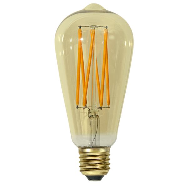 LED-Lampa E27 ST64 Vintage Gold 240lm 354-70