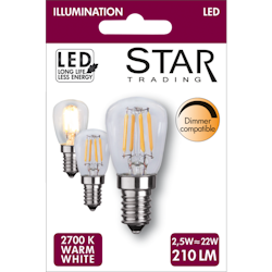LED-Lampa E14 St26 Dimbar 220lm 352-42-1