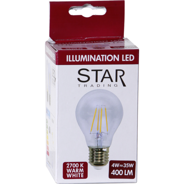 LED-Lampa E27 A60 Clear 420lm 352-23