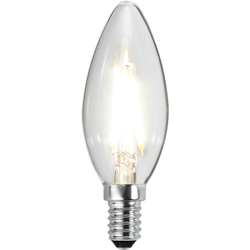 LED-Lampa E14 C35 Clear 270lm 351-01-1