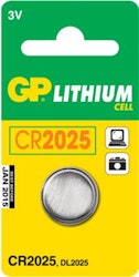 GP Lithium CR2025 1st