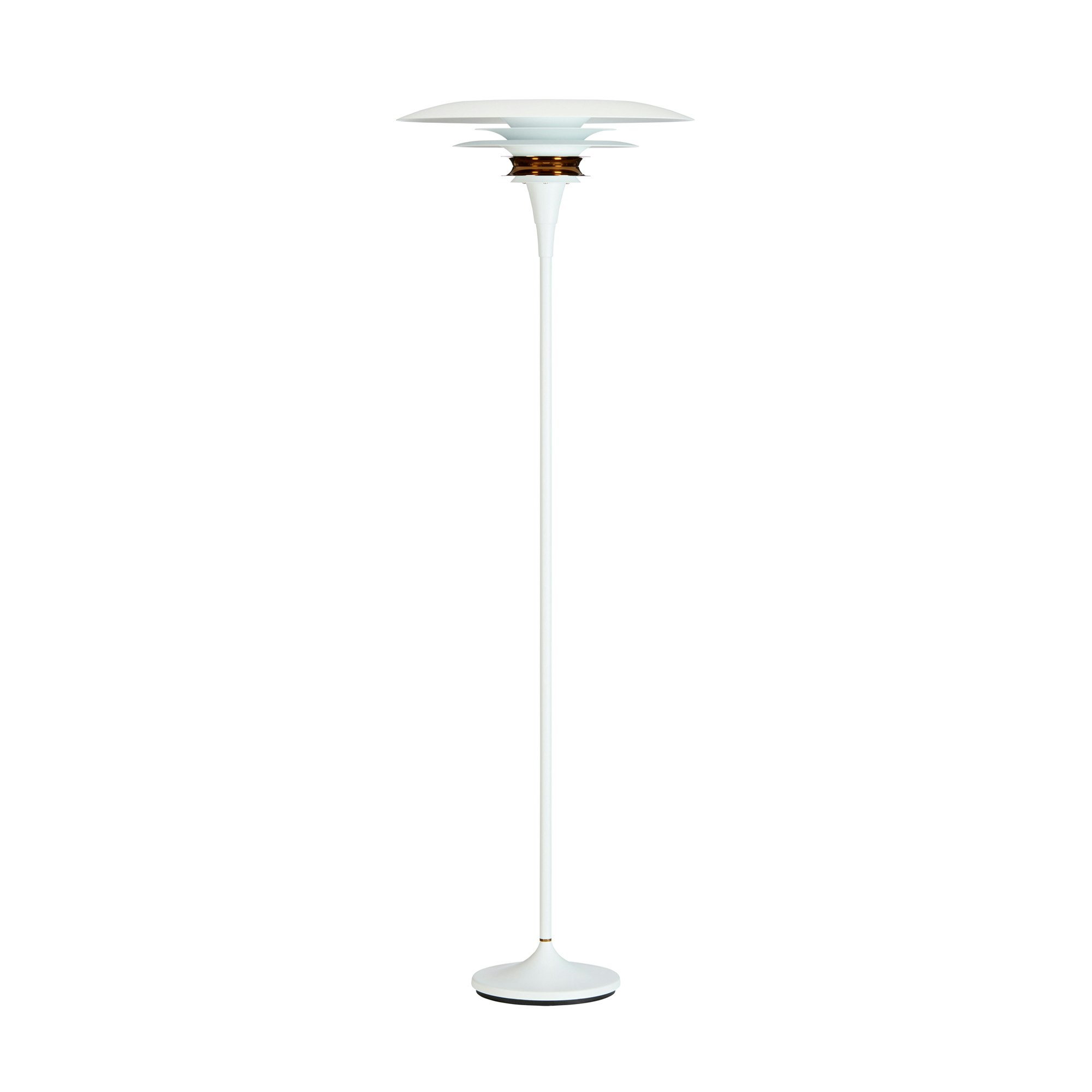 Belid Diablo G3366 Golvlampa 50cm Vit/mässing