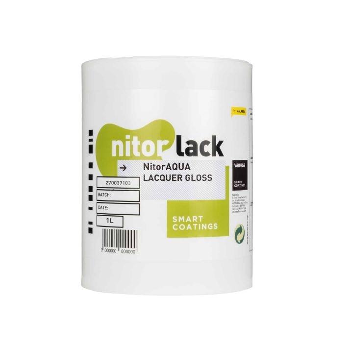 Nitor Aqua Lack - 1liter Blank