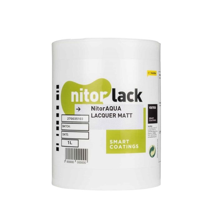 Nitor Aqua Lack - 1liter Matt