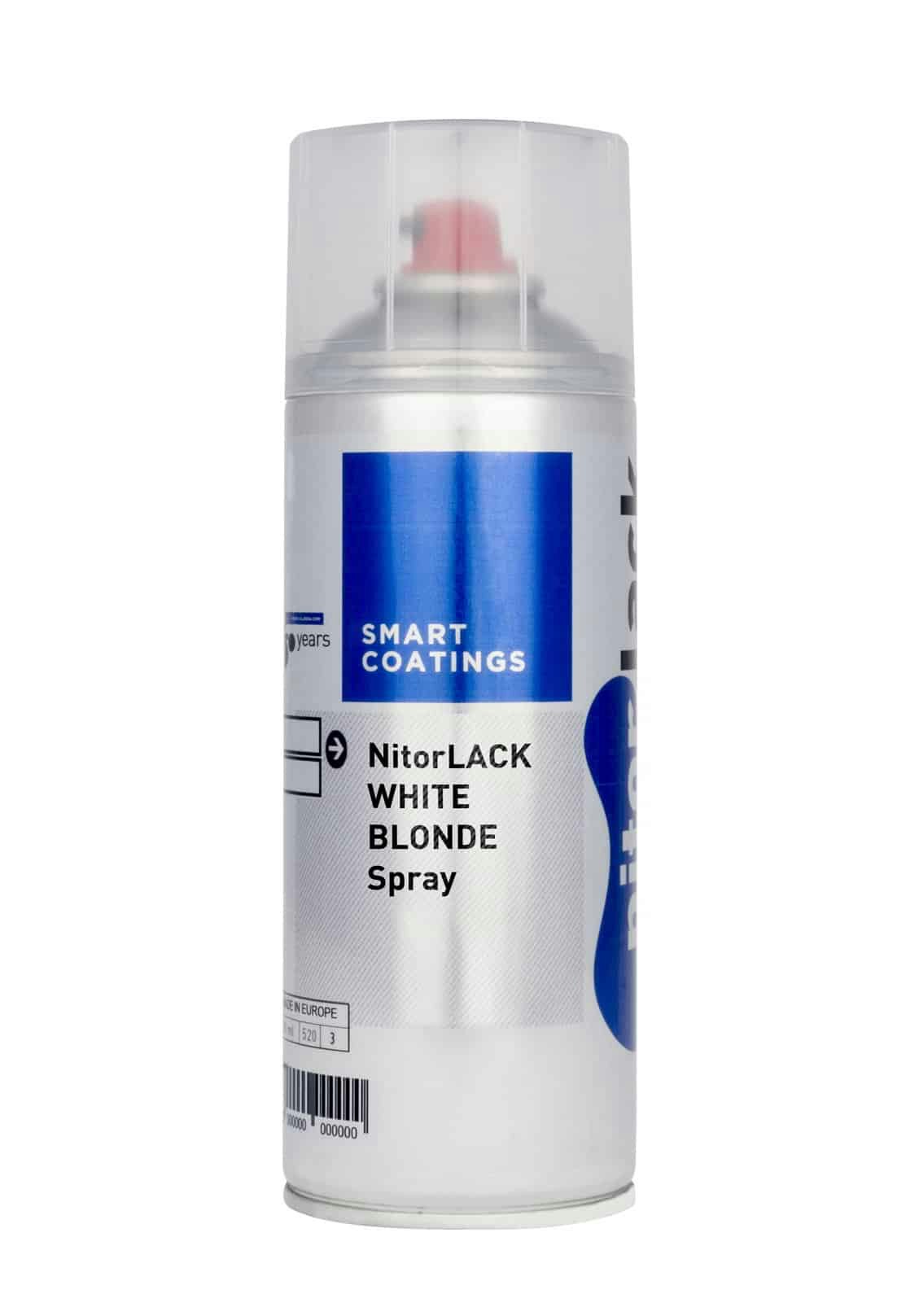 Cellulosa lack, White Blonde, Spray 400ml