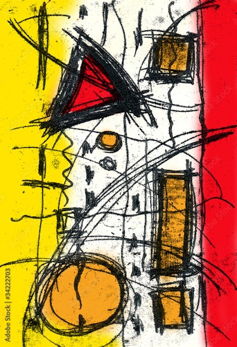 Abstrakt 2: 120cm*180cm