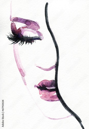 Abstrakt Ansikte 4: 120cm*180cm