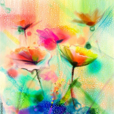 Blommor: 120cm*120cm