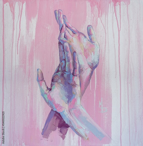 Händer: 120cm*120 cm
