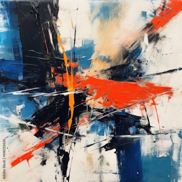 Abstrakt 221 120cm*120cm