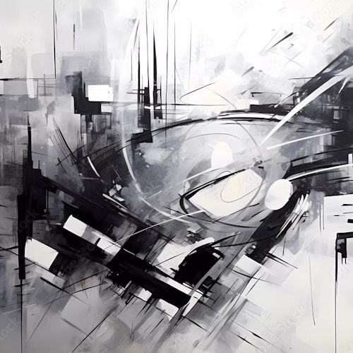 Abstrakt SV 245: 120cm*120cm