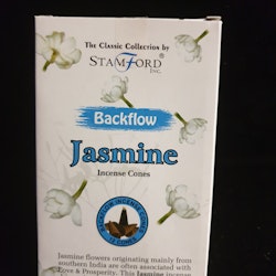 backflow rökelsekoner med doft av jasmin