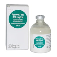 Penovet vet. 300 mg/ml 100 milliliter Injektionsvätska, suspension