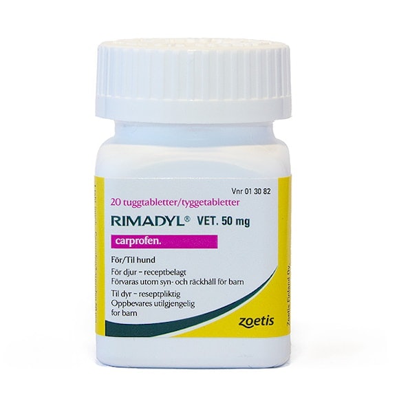 Rimadyl vet. 50 mg 20 styck Tuggtablett