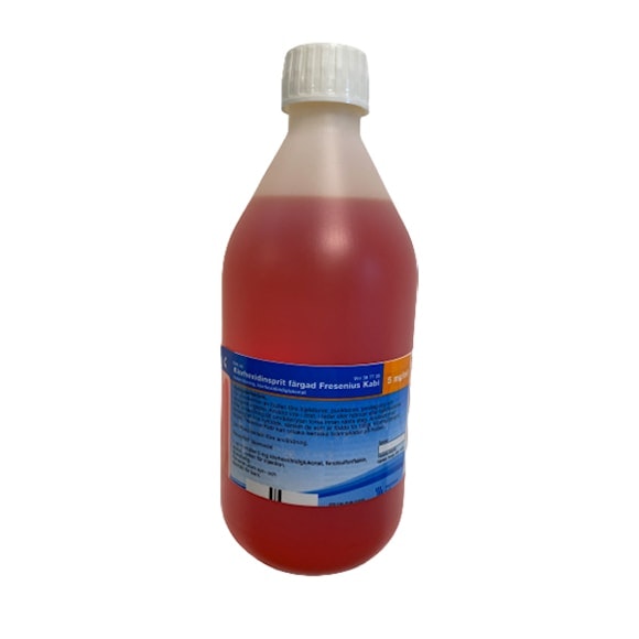 Klorhexidinsprit färgad 5 mg/ml 1000 ml
